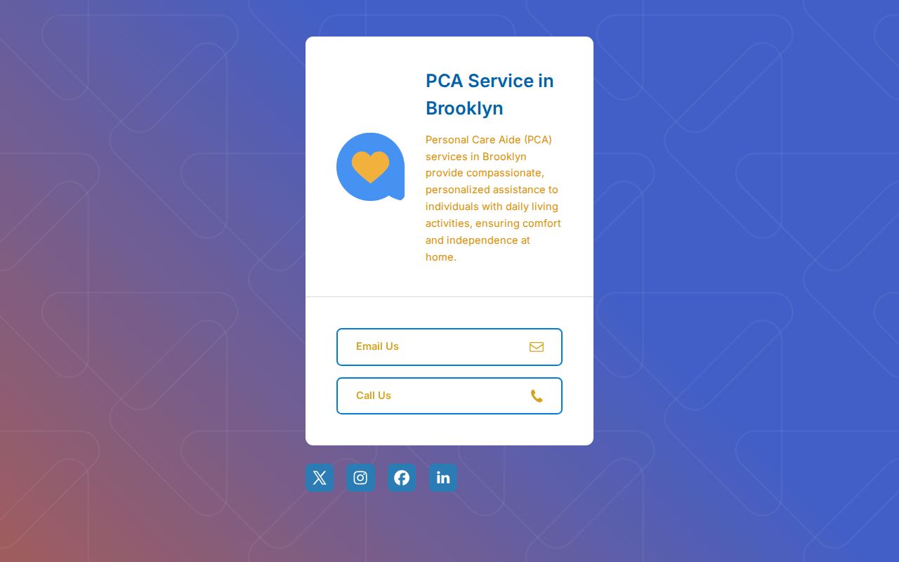 PCA in Brooklyn